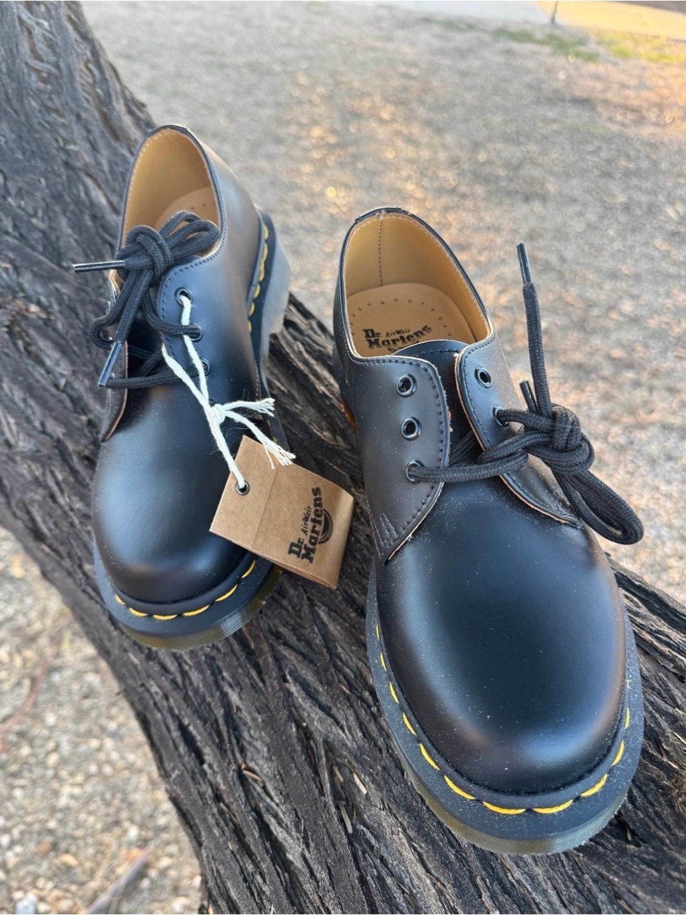 Dr. Martens Black Oxfords
